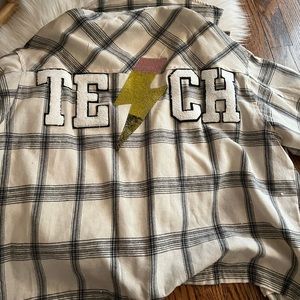 Judith March Bedazzled Teacher Shacket